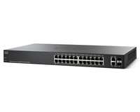 Cisco Small Business SG220-26P Managed L2 Gigabit Ethernet (10/100/1000) Power over Ethernet (PoE) Schwarz