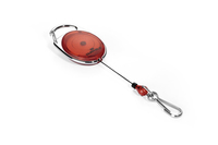Durable 832703 badge holder accessory Badge reel Red, Silver 1 pc(s)