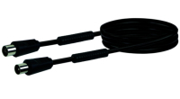 Schwaiger KVKF15S 533 coax-kabel 1,5 m IEC Zwart