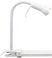 Brilliant Flex lampe de table E14 LED Blanc