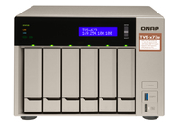 QNAP TVS-673E NAS Tower Ethernet LAN Grijs RX-421BD