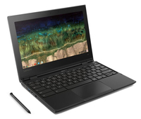 Lenovo 500e Chromebook 29,5 cm (11.6") Ekran dotykowy HD Intel® Celeron® N3450 4 GB LPDDR4-SDRAM 32 GB eMMC Wi-Fi 5 (802.11ac) ChromeOS Czarny