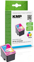 KMP H48 inktcartridge 1 stuk(s) Cyaan, Magenta, Geel