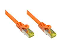 Kabelmeister SO-35589 Netzwerkkabel Orange 25 m Cat7 S/FTP (S-STP)