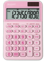 Sharp EL-M335 Taschenrechner Desktop Einfacher Taschenrechner Pink