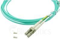 BlueOptics 050502K512000007.5M Glasvezel kabel 7,5 m 2x LC LC/APC OM3 Groen