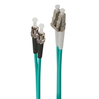 ALOGIC LCST-05-OM4 câble de fibre optique 5 m LC ST Turquoise