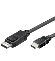 EFB Elektronik ICOC-DSP-H12-010 video cable adapter 1 m DisplayPort HDMI Type A (Standard) Black