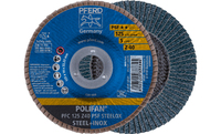 PFERD PFC 125 Z 40 PSF STEELOX fornitura per utensili rotanti per molatura/levigatura Metallo