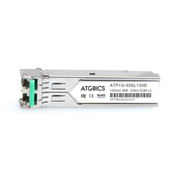 ATGBICS M-SFP-LH/LC-120 Hirschmann Compatible Transceiver SFP 1000Base-EZX (1550nm, SMF, 120km, LC, DOM)
