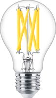 Philips Filament-Lampe, transparent, 100W A60 E27