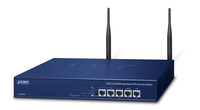 PLANET Wi-Fi 6 AX1800 Dual Band VPN draadloze router Gigabit Ethernet Blauw