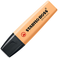 STABILO Boss Original Pastel marqueur 1 pièce(s) Pointe biseautée Orange