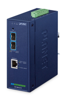 PLANET IP40 Industrial 2-Port network media converter 10000 Mbit/s Blue