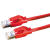Draka Comteq S/FTP Patch cable Cat6, Red, 10m Netzwerkkabel Rot