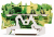 Wago 2002-1307 morsettiera Verde, Giallo