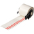 Brady M6-28-427-RD etykiet do nadruku Czerwony, Przezroczysty Samoprzylepne etykiety do drukowania