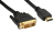 Kindermann 5809000502 Videokabel-Adapter 2 m HDMI Typ A (Standard) DVI-D Schwarz