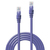 Lindy 2m CAT6 U/UTP Network Cable, Purple