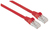 Intellinet Premium Netzwerkkabel, Cat6a, S/FTP, 100% Kupfer, Cat6a-zertifiziert, LS0H, RJ45-Stecker/RJ45-Stecker, 1,0 m, rot