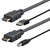 Vivolink PROHDMIUSBAB4AMP video átalakító kábel 4 M HDMI + USB Type-A HDMI + USB Type-B Fekete