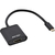 InLine 64101B video kabel adapter 0,2 m USB Type-C HDMI Zwart