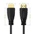 Techly ICOC HDMI2-4-005 HDMI kabel 0,5 m HDMI Type A (Standaard) Zwart