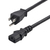 StarTech.com 8ft (2.4m) Computer Power Cord, NEMA 5-15P to C13 AC Power Cable, 13A 125V, 16AWG, Monitor Power Cable, PC Power Supply Cable, TAA Compliant, UL Listed