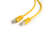 Gembird PP6-0.25M/Y kabel sieciowy Żółty 0,25 m Cat6 F/UTP (FTP)