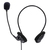 Hama 00139920 fejhallgató és headset Vezetékes Nyakpánt Iroda/telefonos ügyfélközpont Fekete