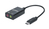 Manhattan USB-C auf Klinke Audioadapter, USB-C Stecker auf 3,5 mm Klinkenbuchsen für Mikrofoneingang und Audioausgang, schwarz