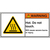 Brady W/W017/EN328-PEUL-100X50/1-B safety sign Plate safety sign 1 pc(s)