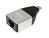 ROLINE 12.02.1110 tussenstuk voor kabels USB Type C RJ-45 Zilver
