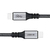 eSTUFF ES604514-BULK USB-kabel USB4 Gen 3x2 1,2 m USB C Grijs