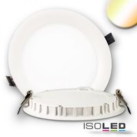 Article picture 1 - LED Downlight ColorSwitch 2600K|3100K|4000K :: ultra flat :: 24W :: dimmable
