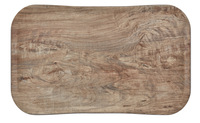 Versa Century Polyester Holzoptik Tablett 32,5 x 53 cm Oliv hell von Cambro Das