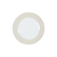 Teller flach 20 cm - Form: Table Selection -, Dekor 68567 creme - aus