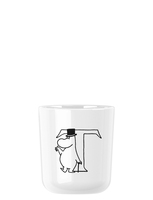 Moomin ABC Tasse - T 0.2 l. weiß, Maße: 74 x 74 x 83 mm Die Fähigkeit, sich