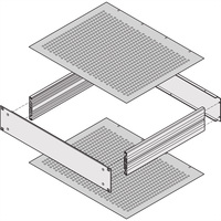 SCHROFF Abdeckbleche - ABDECKBLECH 280T PERFORIERT