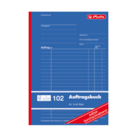 Auftragsbuch 102, selbstdurchschreibend, A5, 2x40 Blatt