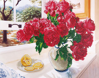 Diamond Painting Kit: Roses By The Window