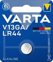 Varta Professional Electronics V13GA LR44 Fotobatterie 1,5V (1er Blister)