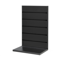 „FlexiSlot” asztali display Black Frame | fekete, hasonló mint RAL 9004