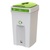 Envirobin Recycling Bin with Propellor Aperture - 100 Litre - Burgundy - Mixed Recycling