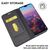 NALIA Flip Cover compatibile con Huawei P20 Pro, Custodia Sottile Verticale Protettiva Ecopelle Case, Magnetico Similpelle Cellulare Protezione, Slim Full-Body Telefono Etui Ner...