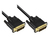 Anschlusskabel DVI-D 24+1 Stecker an Stecker, vergoldete Kontakte, schwarz, 10m, Good Connections®