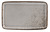 Platte Palana; 21x13x2.1 cm (LxBxH); grau; rechteckig; 6 Stk/Pck