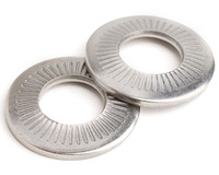M5 SERRATED CONICAL SPRING WASHER (NFE 25-511-M) A2 STAINLESS STEEL