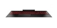 Top Cover W Kb W Tp Bl Wtl L30195-171, Housing base + keyboard, Arabic, Keyboard backlit, HP, Omen 15-dc Einbau Tastatur