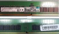 8GB DDR4-2666 memory module, single rank DDR4-2666